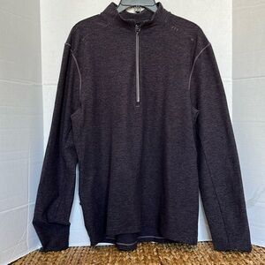 Lululemon Men’s Long Sleeve Quarter Zip Athletic Top Medium Weight